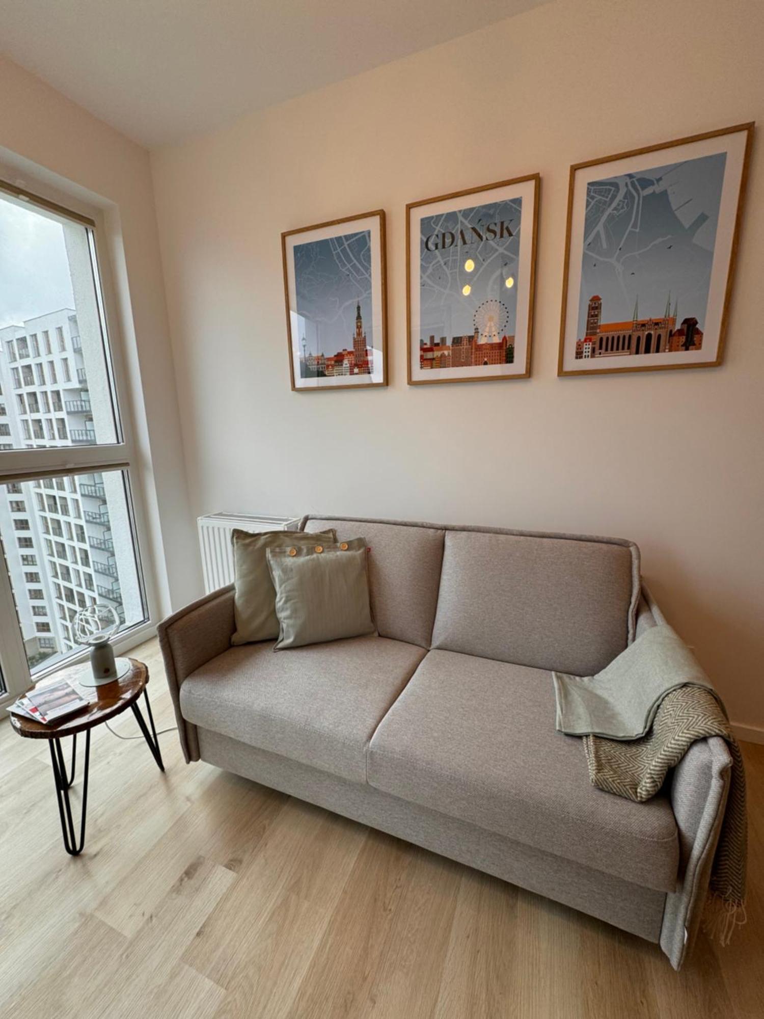Amber Apartment On 14 Floor Gdansk Exterior photo